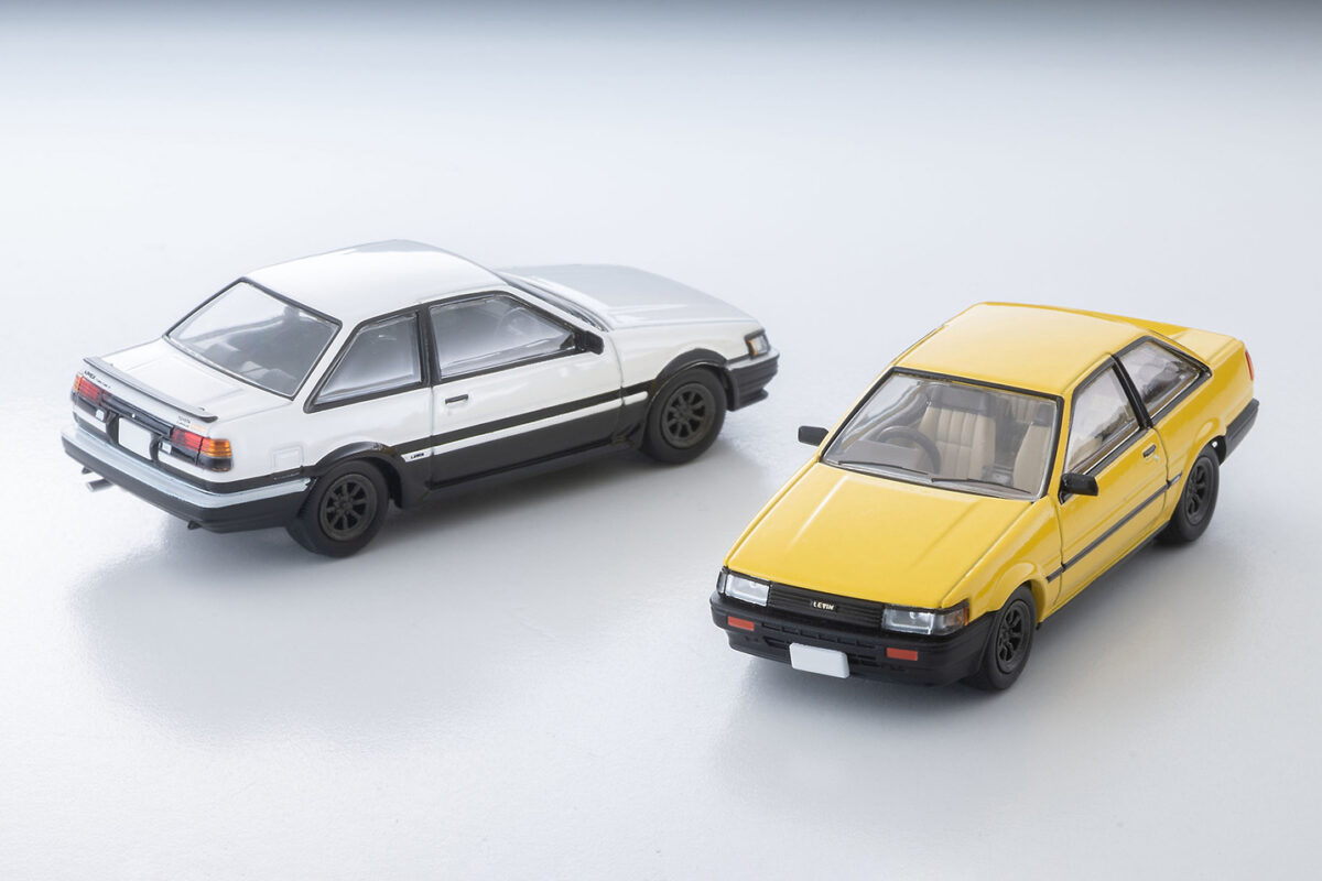 「前期GTと後期GT-APEXをワタナベ仕様で再現」トミーテックからAE86トミカの新仕様登場！