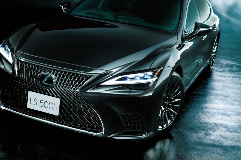 レクサスのフラッグシップセダン「LS」がマイナーチェンジを受けた。