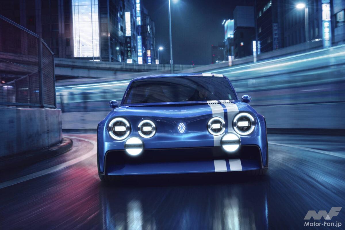 4ドア・リヤエンジンリヤドライブの名車「ルノー 8 ゴルディーニ コンセプト」がフル電動でリバイバル