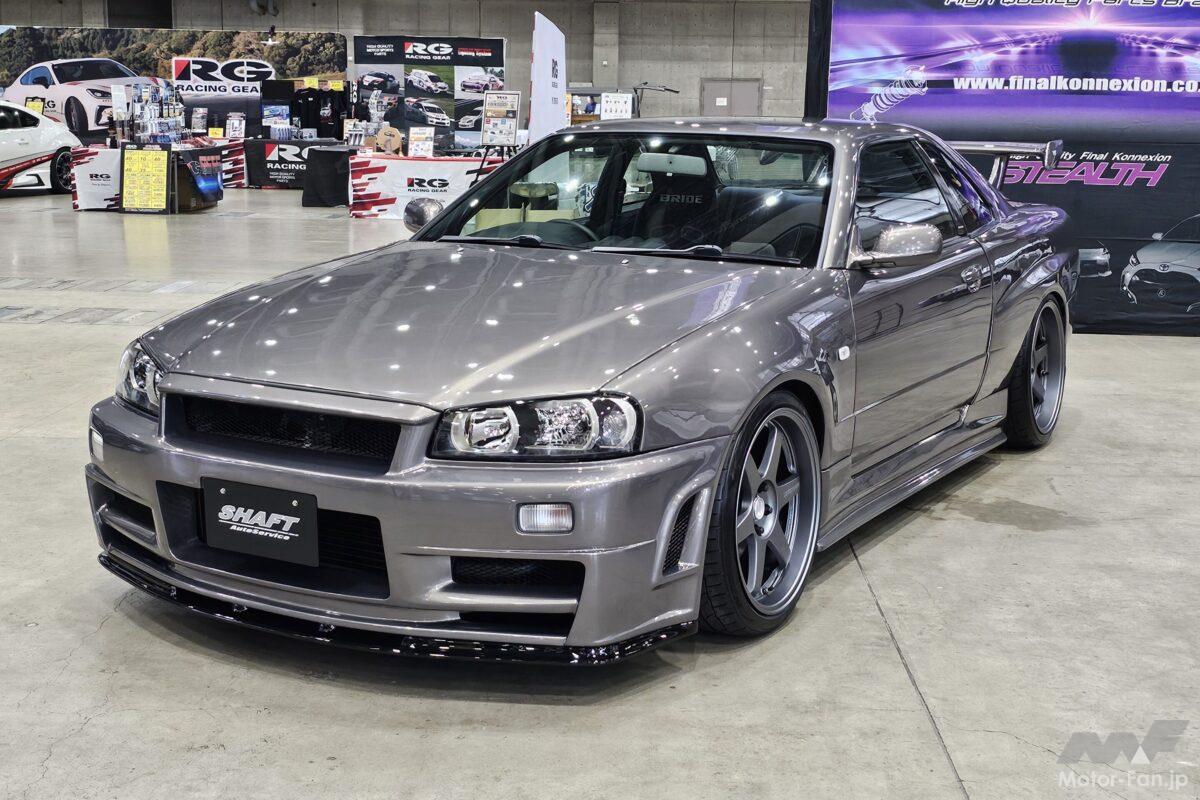 ER34スカイライン専門店SHAFTのデモカーが異彩を放つ！ 北陸オートリミックス in 金沢レポート