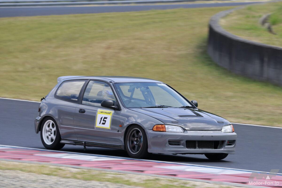 軽量EG6シビックを谷川達也が岡山国際でテストドライブ B18C搭載のサーキット仕様