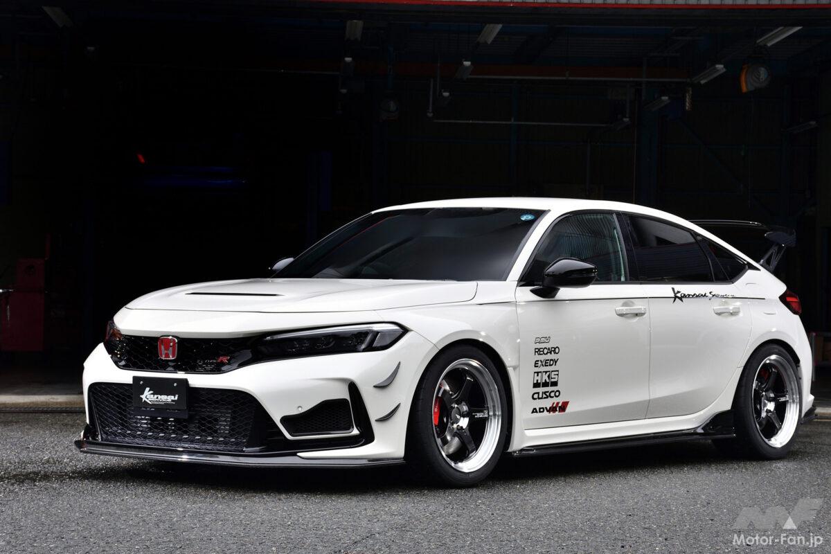 FL5シビックタイプRにADVAN Racing GT BEYOND-R サーキット派には18インチ Kansai SERVICEデモカーは激走フル活用！