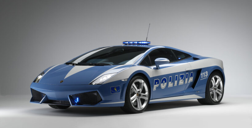 「ガヤルド LP 560-4」も警察車両として活躍。