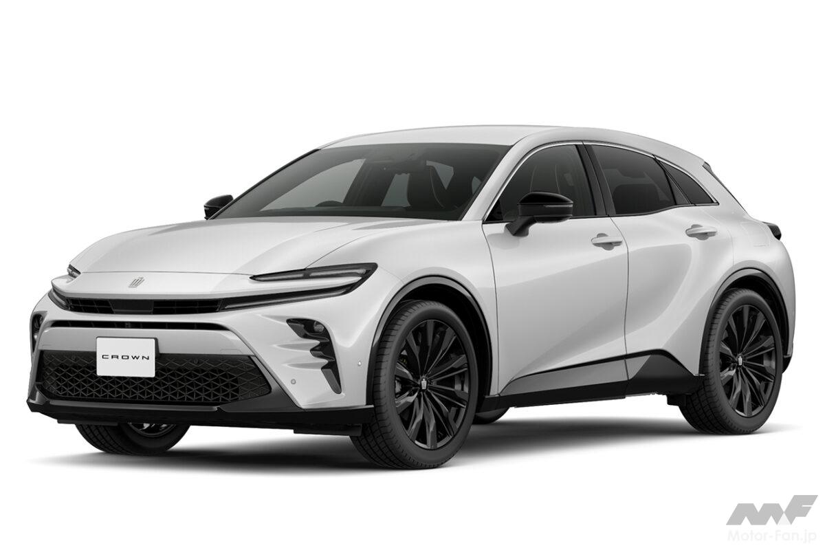 トヨタ「クラウン」クロスオーバー／スポーツ／セダンが一部改良！クロスオーバーとスポーツに第5世代HVシステム搭載