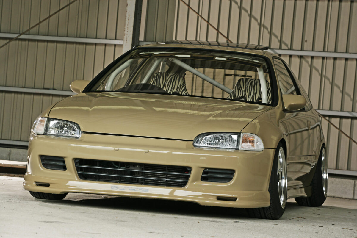 「奥様のお買い物用なんです!?」USDM×極低スタイルで魅せるEG6シビックに迫る！