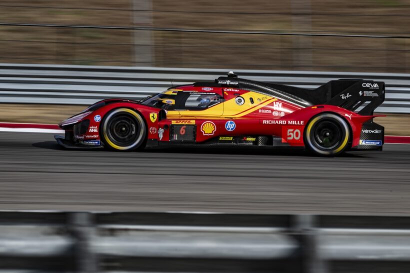 第5戦「ローン・スター・ル・マン」を走行するフェラーリ 499P。