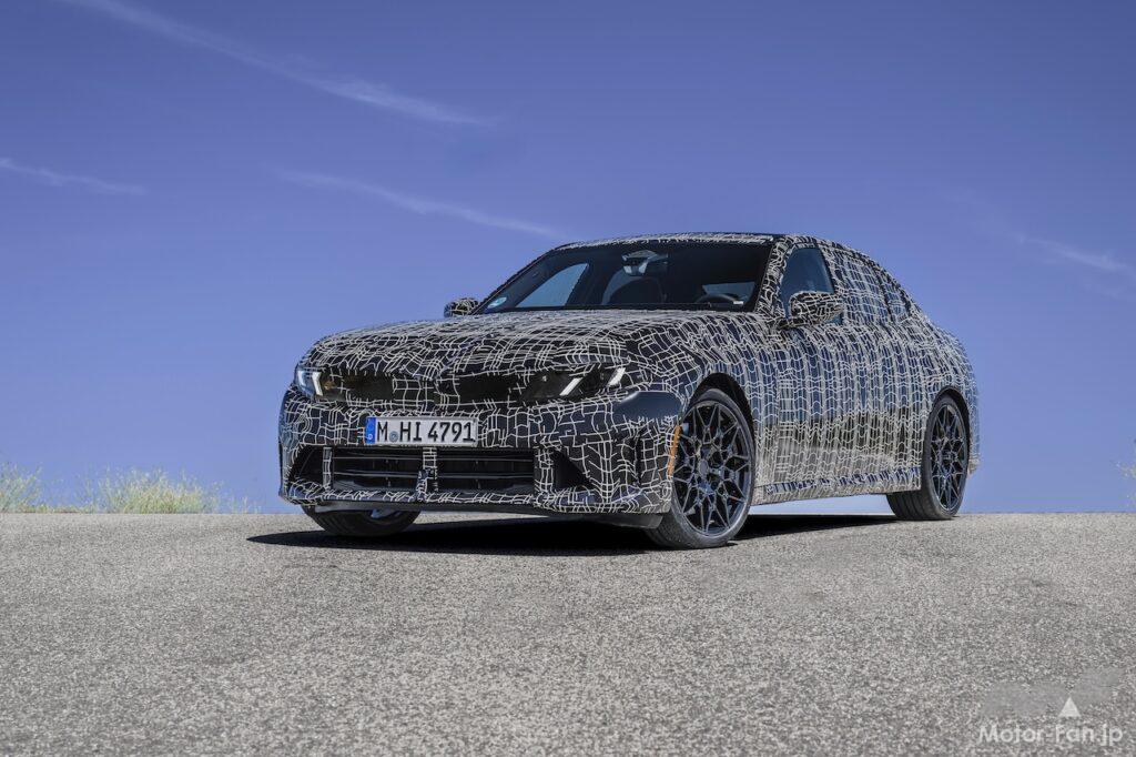 南フランス・ミラマで最終テストを行う、内燃機関搭載「BMW 3シリーズ」。
