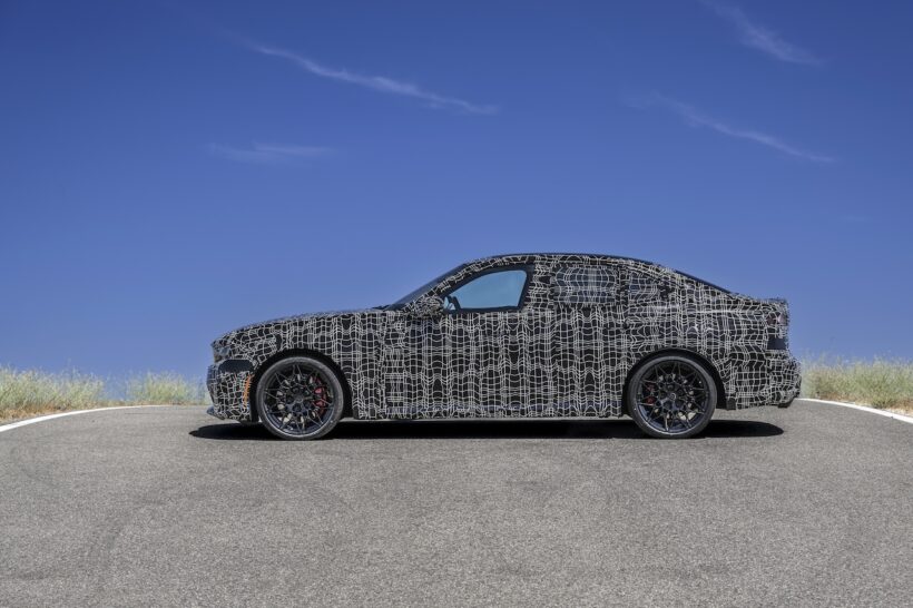 南フランス・ミラマで最終テストを行う、内燃機関搭載「BMW 3シリーズ」。