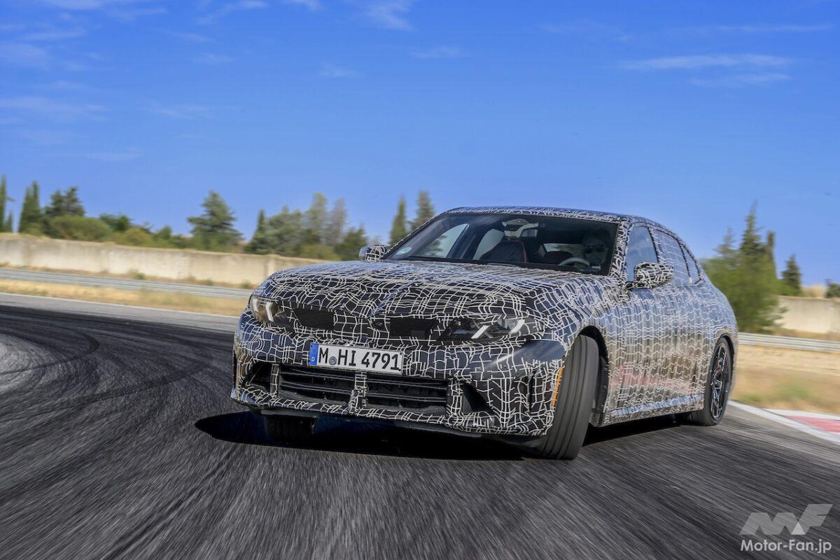 3.0リッター直6ターボも健在！ 内燃機関搭載の新型「BMW3シリーズ」が南フランスでテスト敢行