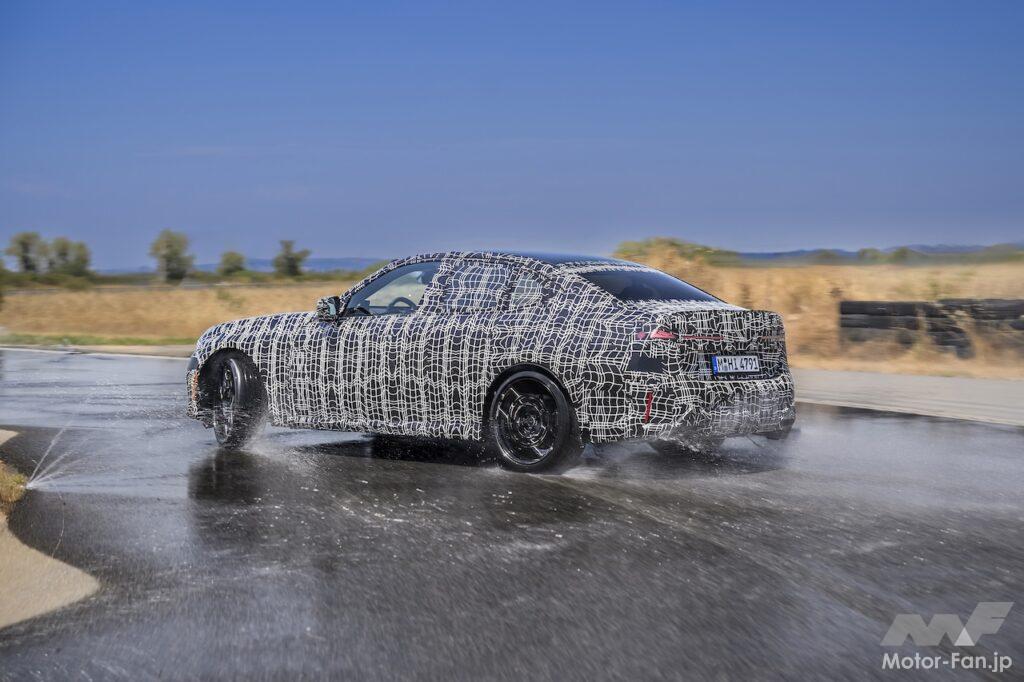南フランス・ミラマで最終テストを行う、内燃機関搭載「BMW 3シリーズ」。