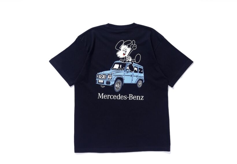 「VERDY meets Mercedes-Benz STUDIO TOKYO」のカプセルコレクション第一弾。