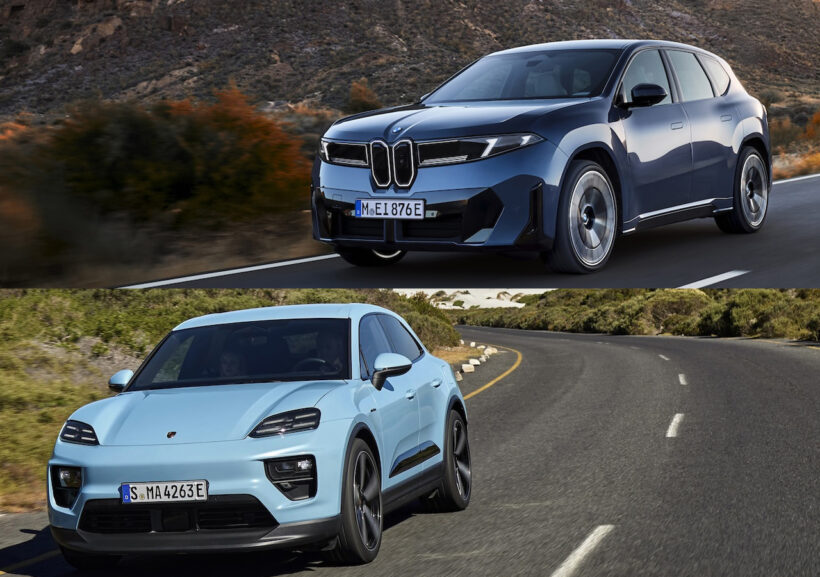 BMW iX3 50 xDrive × Porsche Macan Electric