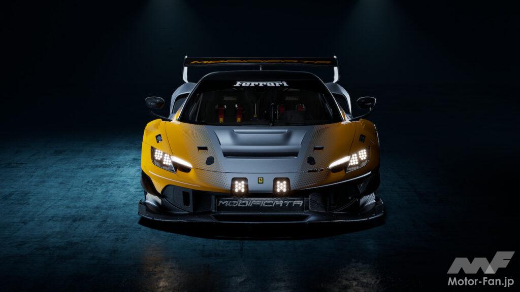 「フェラーリ 296 GT モディフィカータ」のエクステリア。