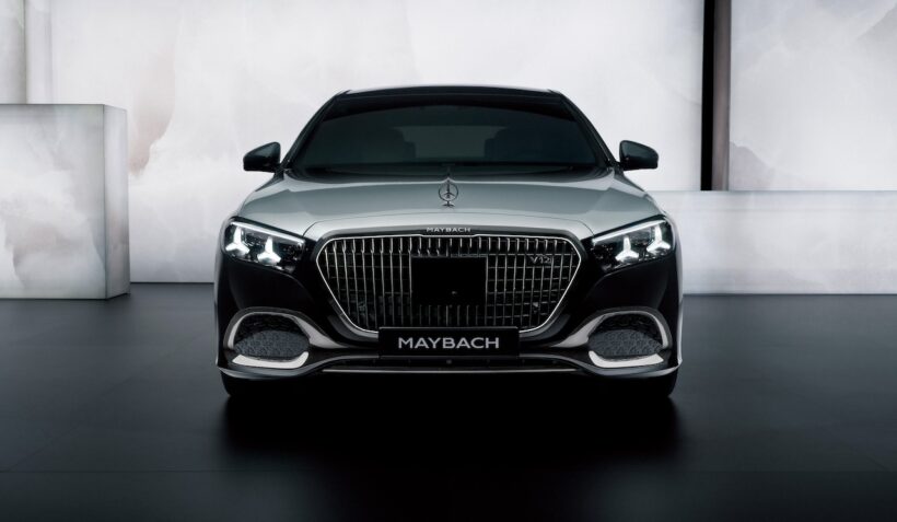 新型「メルセデス・マイバッハ Sクラス」のエクステリア。