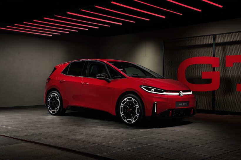 「フォルクスワーゲン ID.3 GTI」のエクステリア。