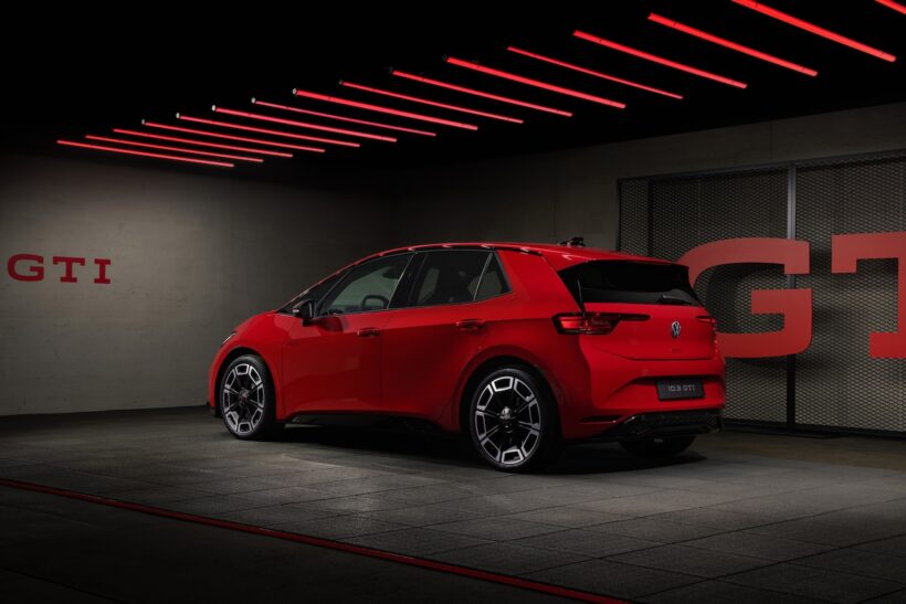 「フォルクスワーゲン ID.3 GTI」のエクステリア。