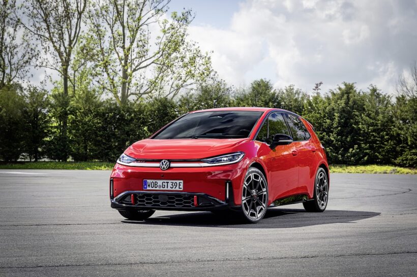 「フォルクスワーゲン ID.3 GTI」のエクステリア。