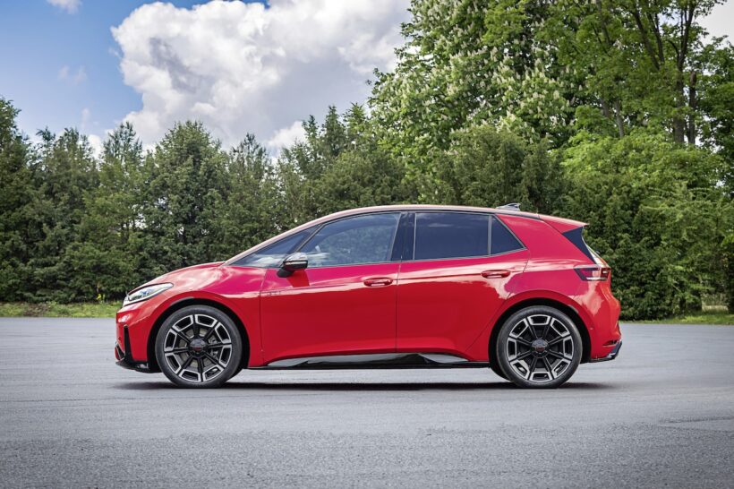 「フォルクスワーゲン ID.3 GTI」のエクステリア。