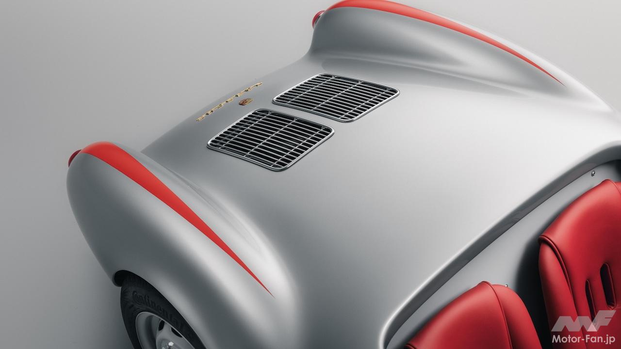 歴史的レーシングカー「ポルシェ 550 J」が80％スケールの電動ミニカー