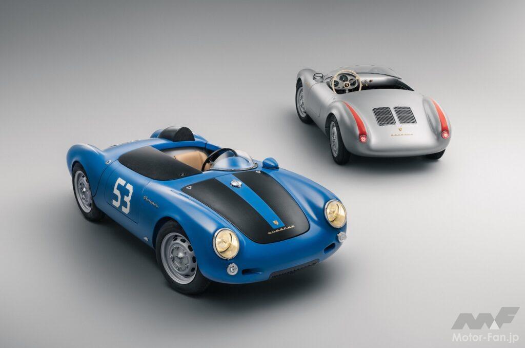 電動ミニチュアカー「ポルシェ 550 J」のエクステリア。
