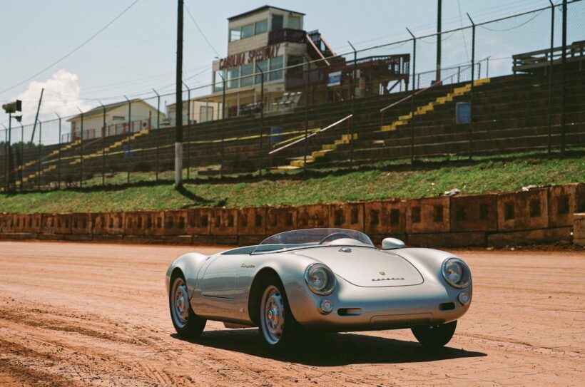 電動ミニチュアカー「ポルシェ 550 J」のエクステリア。