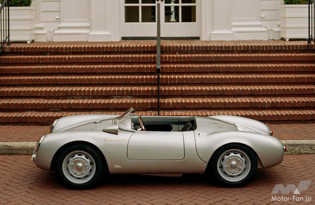 電動ミニチュアカー「ポルシェ 550 J」のエクステリア。