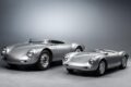 英国のヘドリー・スタジオとポルシェは、歴史的レーシングカーを再現した電動ミニカー「ポルシェ 550 J」を発表した。
