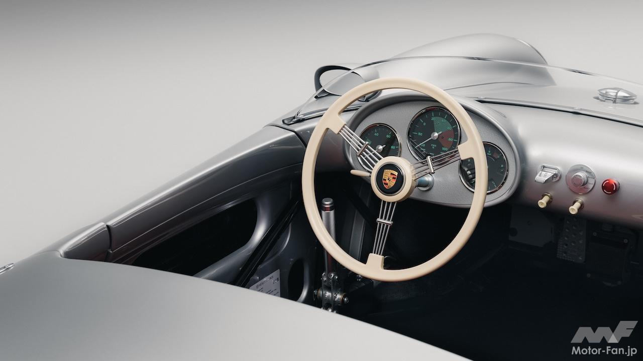 歴史的レーシングカー「ポルシェ 550 J」が80％スケールの電動ミニカー