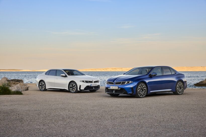 BMWは、先行発表されたBEV仕様に続き、内燃機関を搭載した新型3シリーズを公開した。