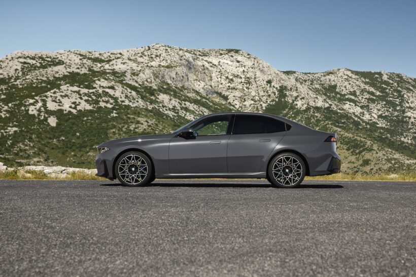 新型「BMW 3シリーズ」内燃機関搭載モデルのエクステリア。