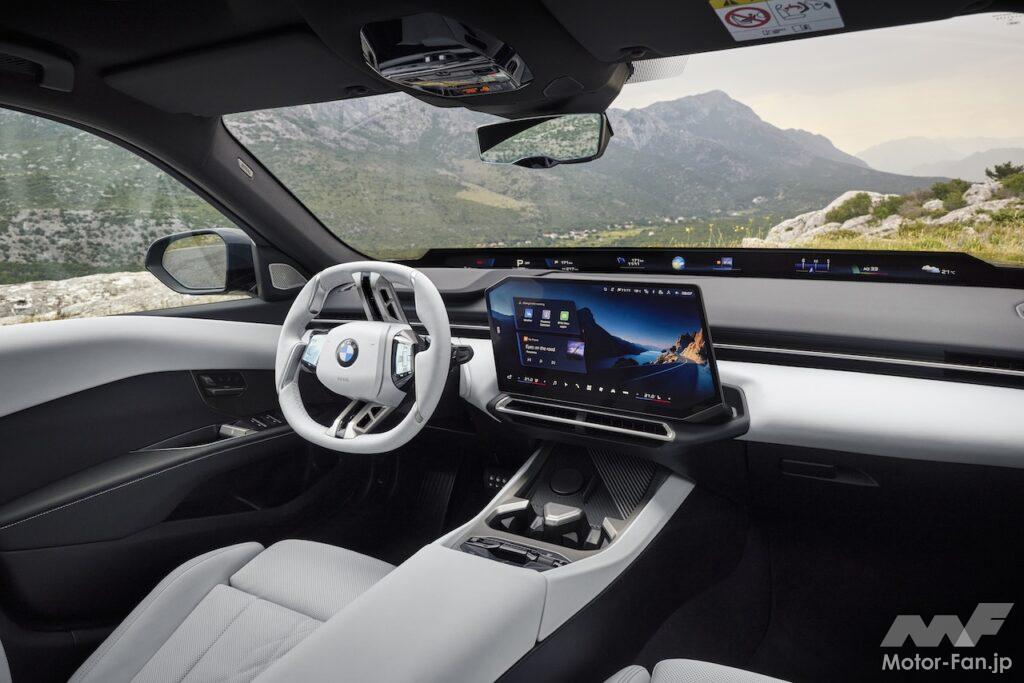 新型「BMW 3シリーズ」内燃機関搭載モデルのインテリア。