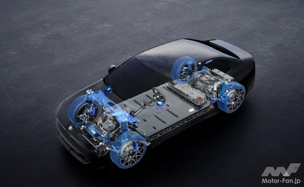 新型「BMW i3」内燃機関搭載モデルのフル電動パワートレイン。