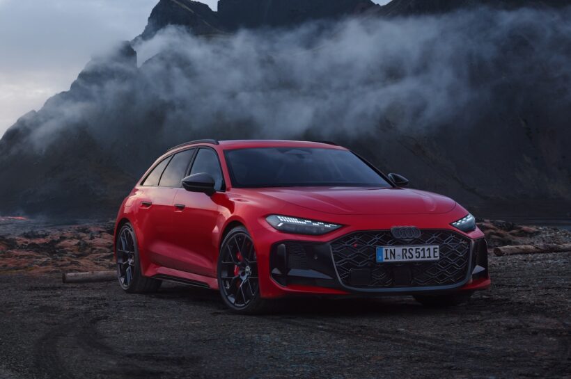 「アウディ RS 5 アンバト」のエクステリア。