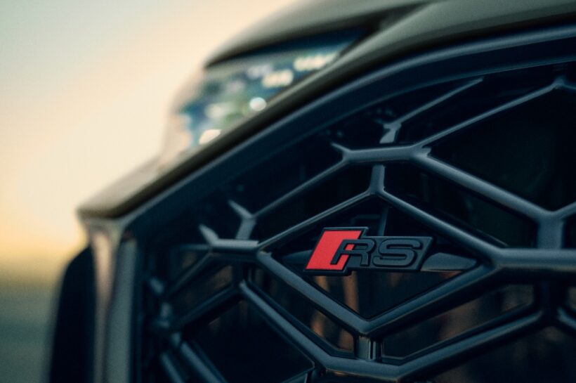 「アウディ RS 5」のエクステリア。