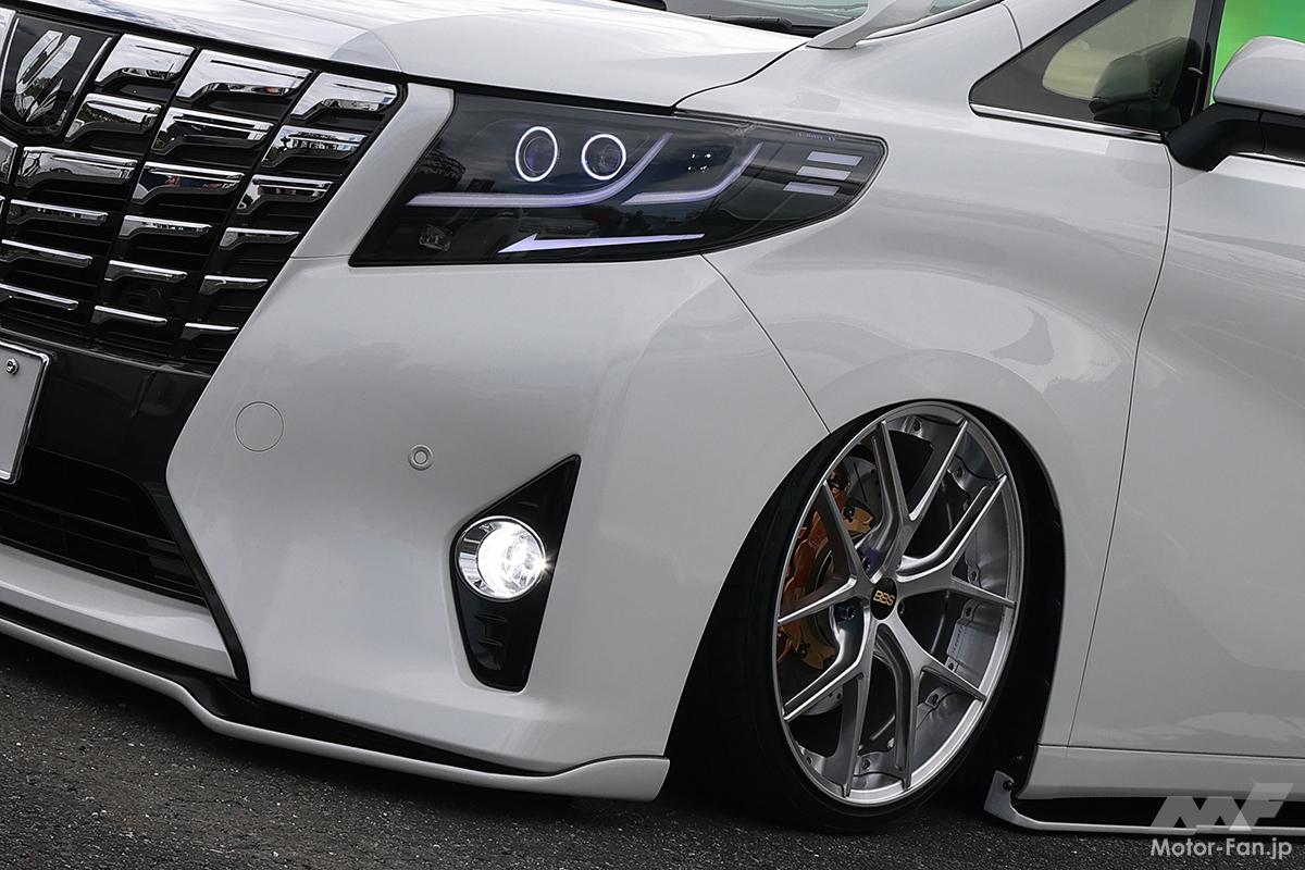 「ゴテゴテエアロは不要!?」BBS RI-S×前後ブレンボの凄みを引き立てたシンプル・30アルファード