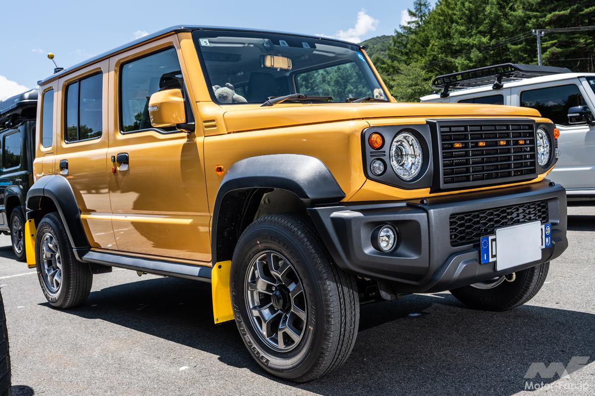 「納車2週間で全塗装」って早すぎじゃない!?  愛車ハスラーと“お揃いイエロー”のジムニーノマドが衝撃的