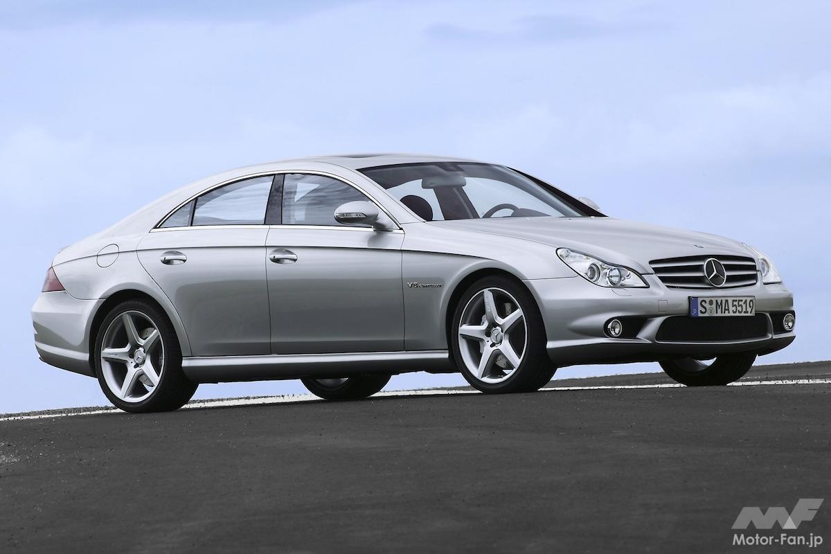 コンセプトカーのままのスタイリングであっと言わせた初代「CLS」を振り返る【メルセデスAMG列伝】