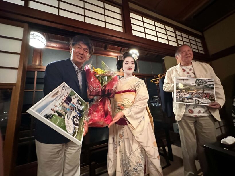 國江さん祝勝会にて