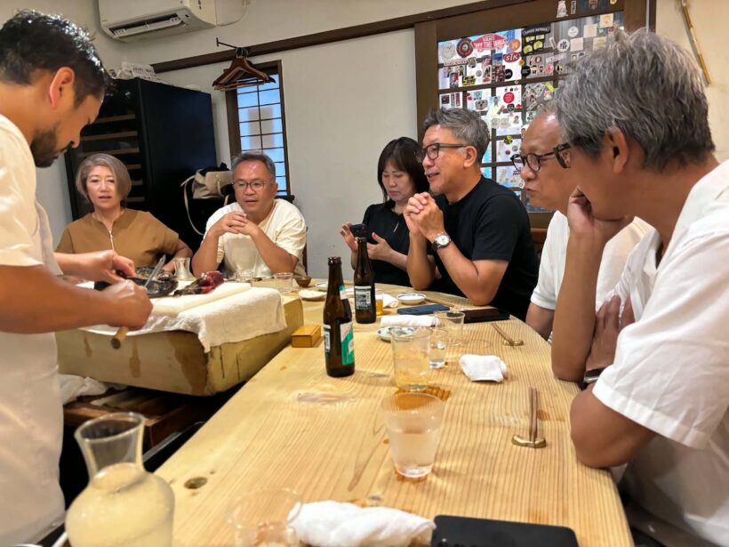 「食堂おがわ」さんにて。