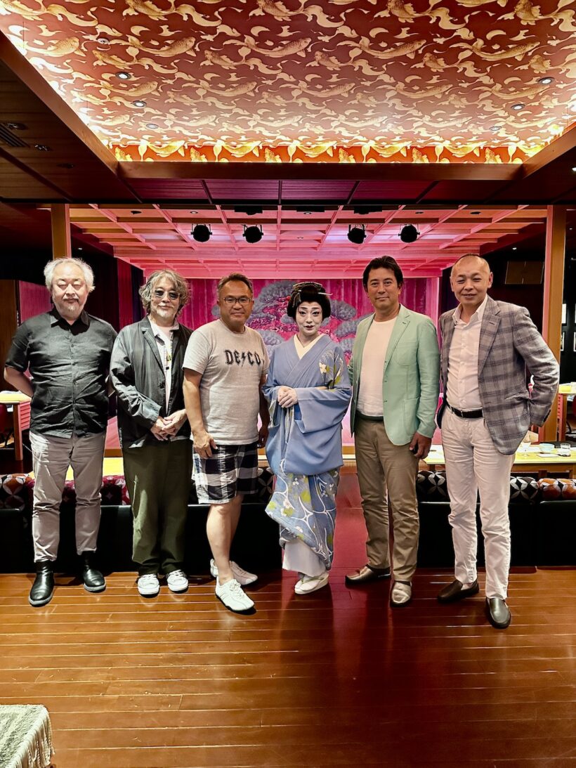 日本橋の「水戯庵」さんにて。
