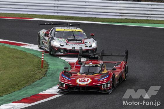 ハイパーカー「フェラーリ 499P」51号車とLMGT3クラスの「296 GT3」