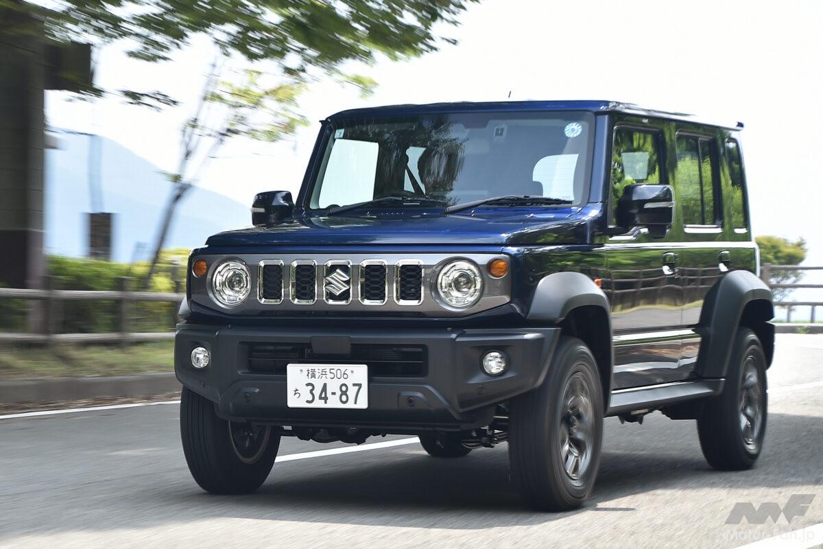 「大人気の5ドア」スズキ・ジムニーノマド公道試乗！5速MTで際立つ1.5Lの素直な走りと2型の進化ポイント