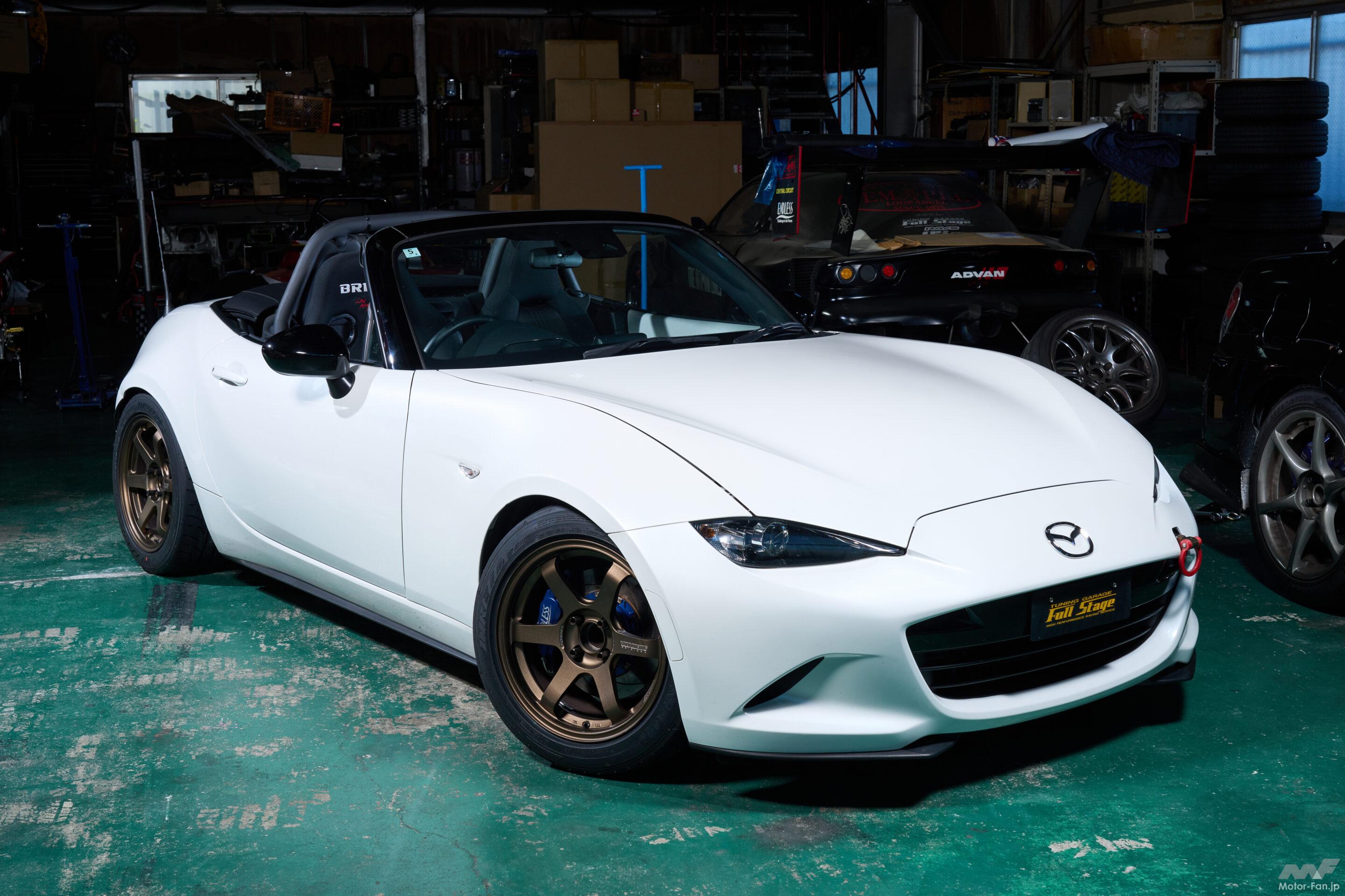 フルステージが提案 NDロードスター1.5L幌車の2Lスワップ ロードスター