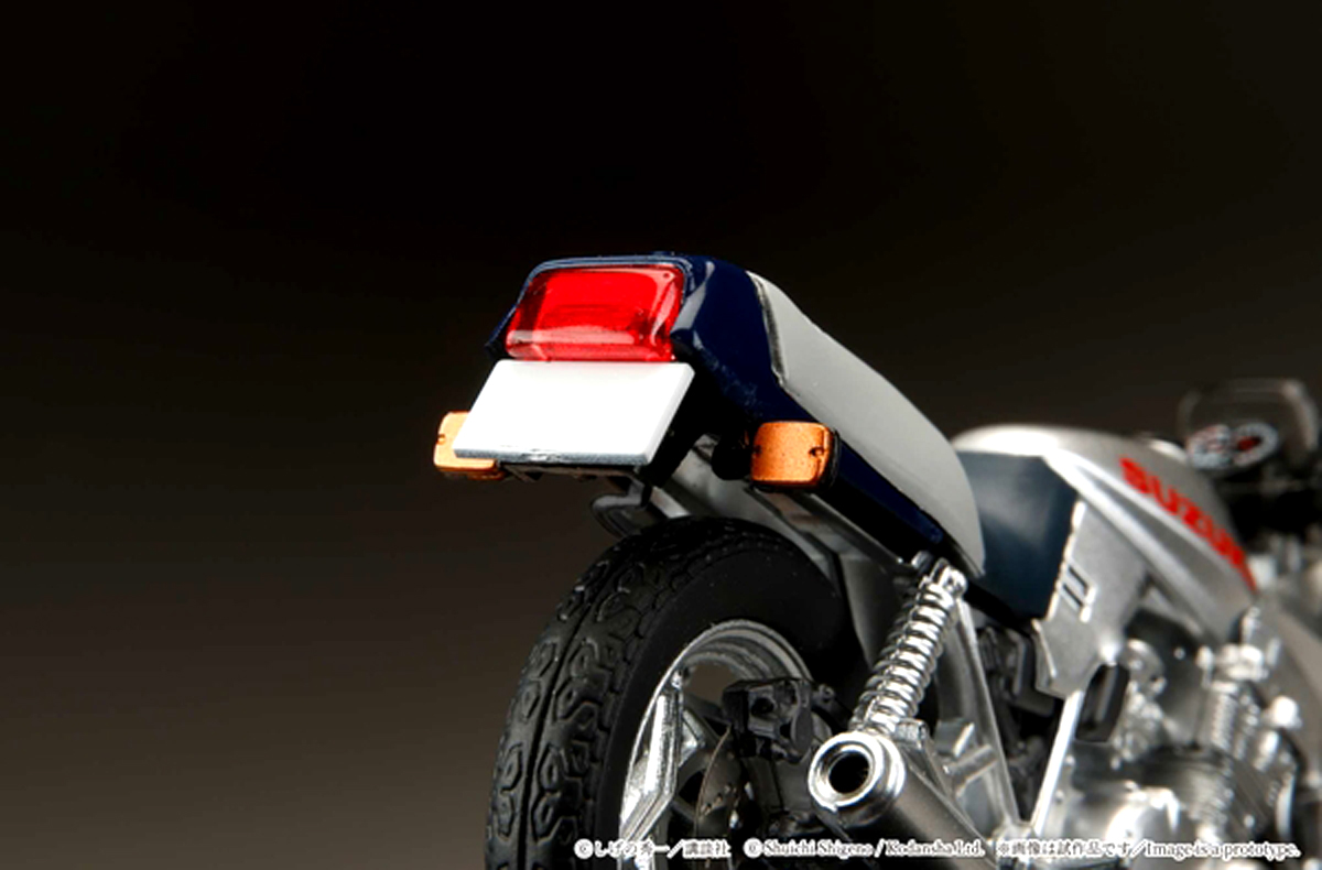 バリバリ伝説』グンの赤CB750Fに続き、ヒデヨシのスズキGSX750S KATANA