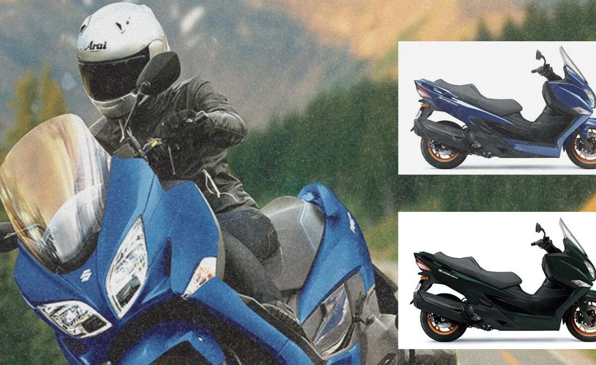 2027年モデルは新色3色を設定！　スズキ「バーグマン400 ABS」、価格は98万100円