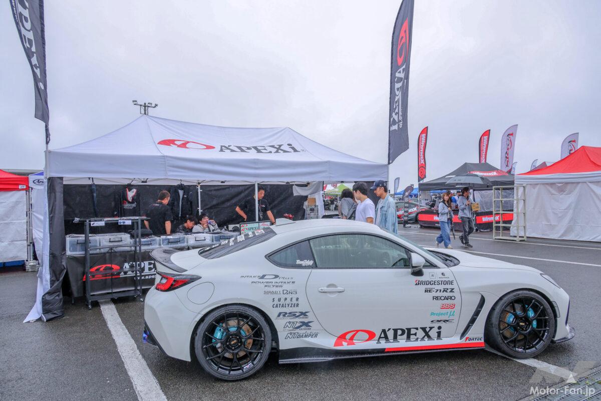 純正マイナス12kg以上！ アペックスのフルエキゾーストシステム　FUJI 86/BRZ Style 2026レポート⑤