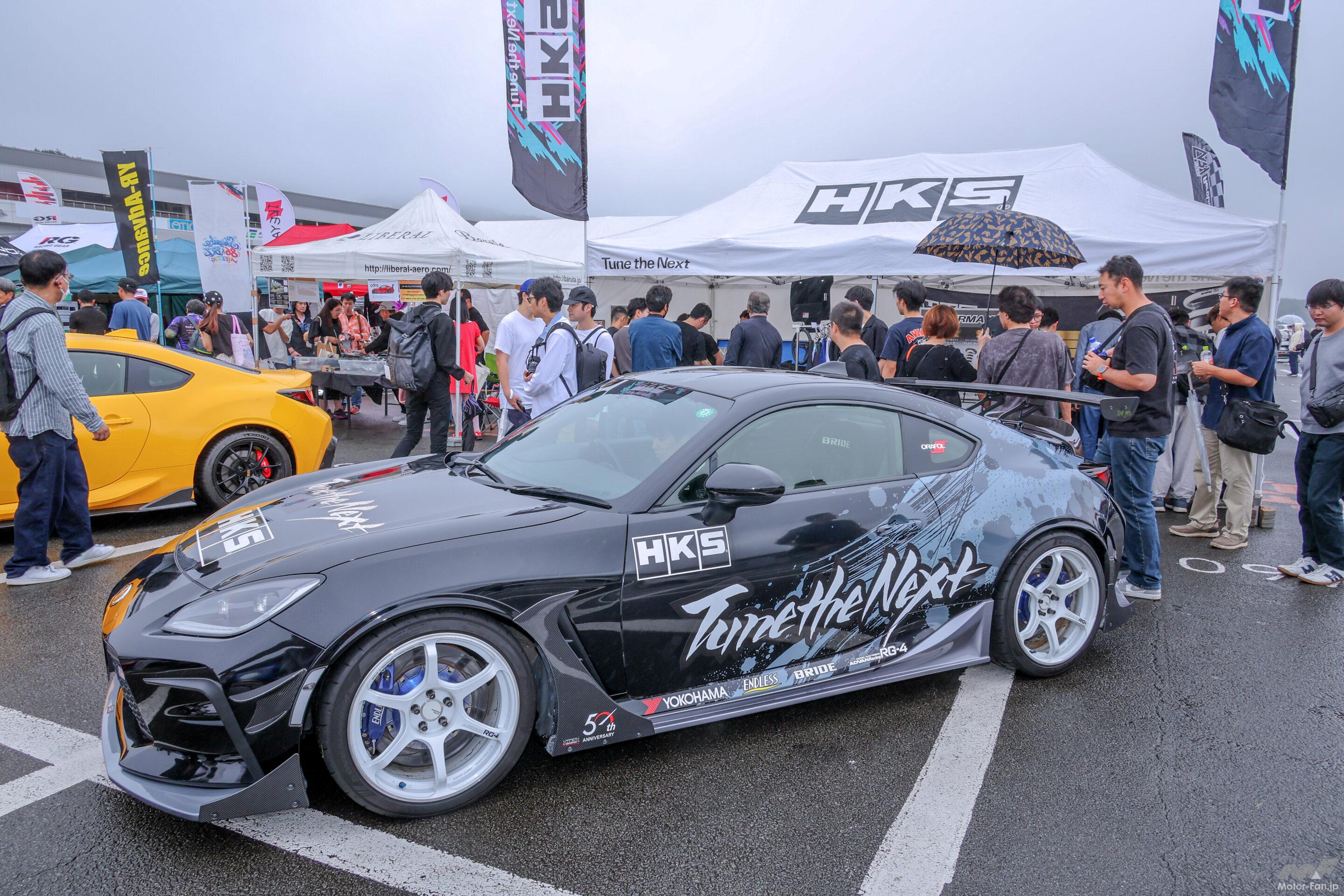 HKS Flash Editorに追加設定のGR86/BRZ用を展示 2026 FUJI 86/BRZ