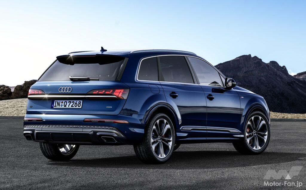 アウディQ7のリヤビュー