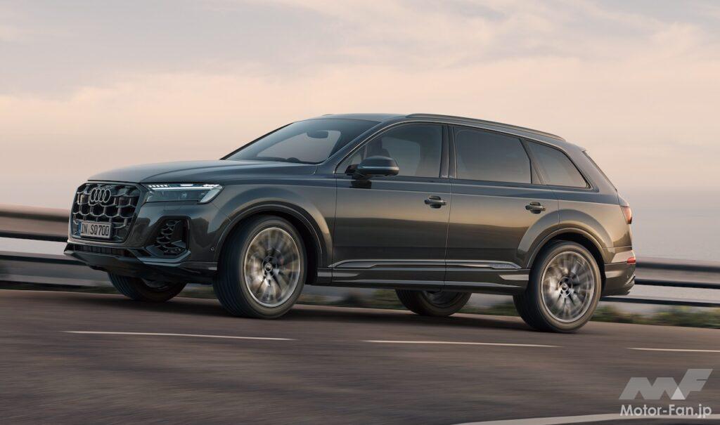 アウディSQ7の走行シーン