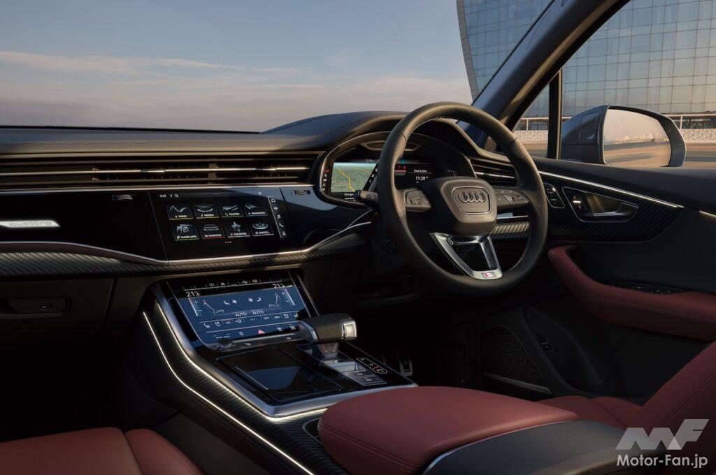 アウディSQ7のインテリア